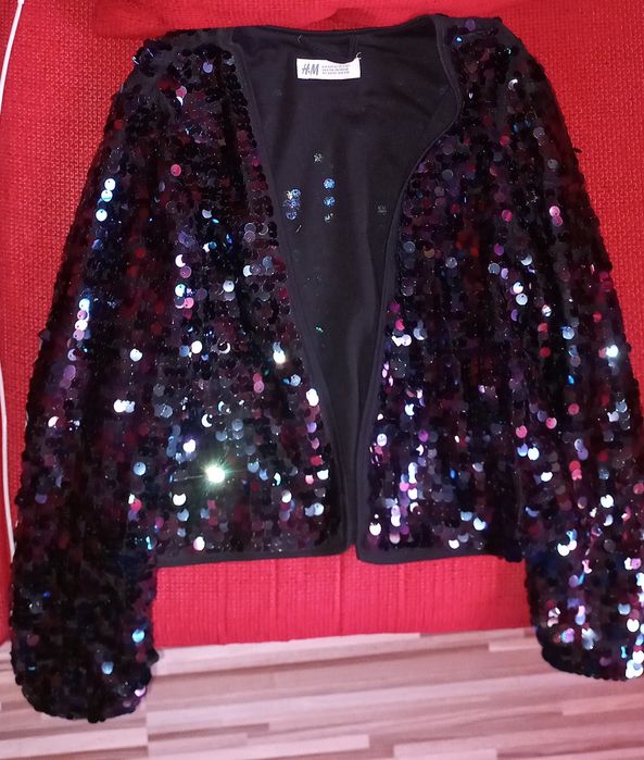 Blazer ocazie paiete fete 10 ani