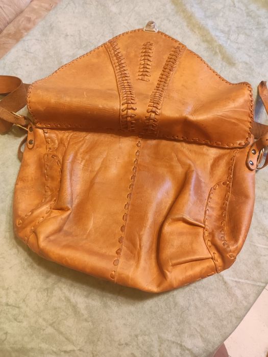 Чанта  естествена кожа,и чанта за лов