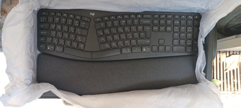 Ергономична клавиатура Logitech + БДС