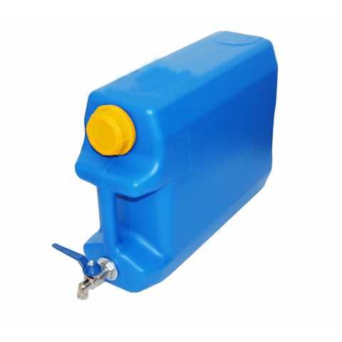 Туба за вода 10 литра с метално кранче Легнала