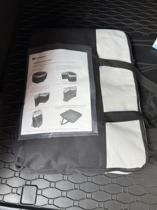 Cusca caine textil pliabila