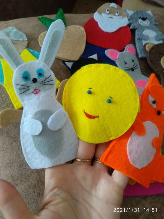 Кукольный театр пальчиковый