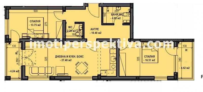Продава се Тристаен апартамент в Пловдив, Остромила - 116 кв.м за 1113 €/кв.м - Снимка #18
