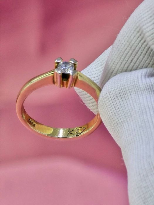 Золото 585  Кольцо