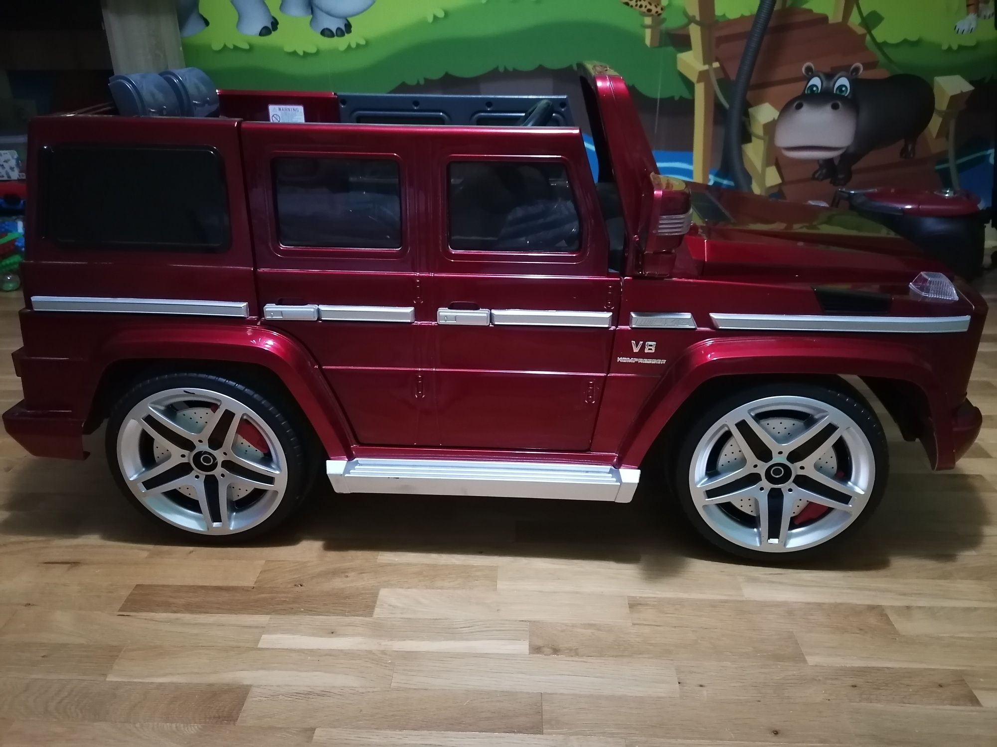 детска електрическа кола geep g55 amg 12v