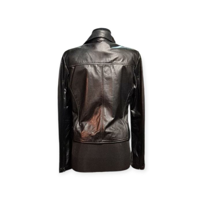 Агнешка лицева кожа – черна, произведена в Турция