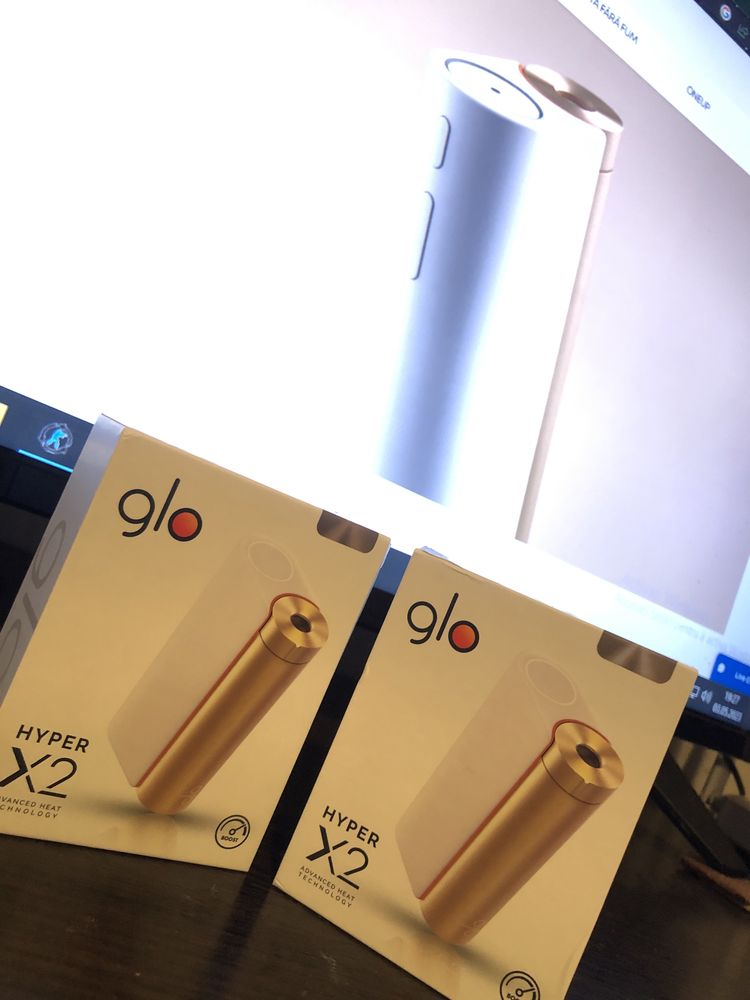 GLOO HYPER X2 auriu cu alb!