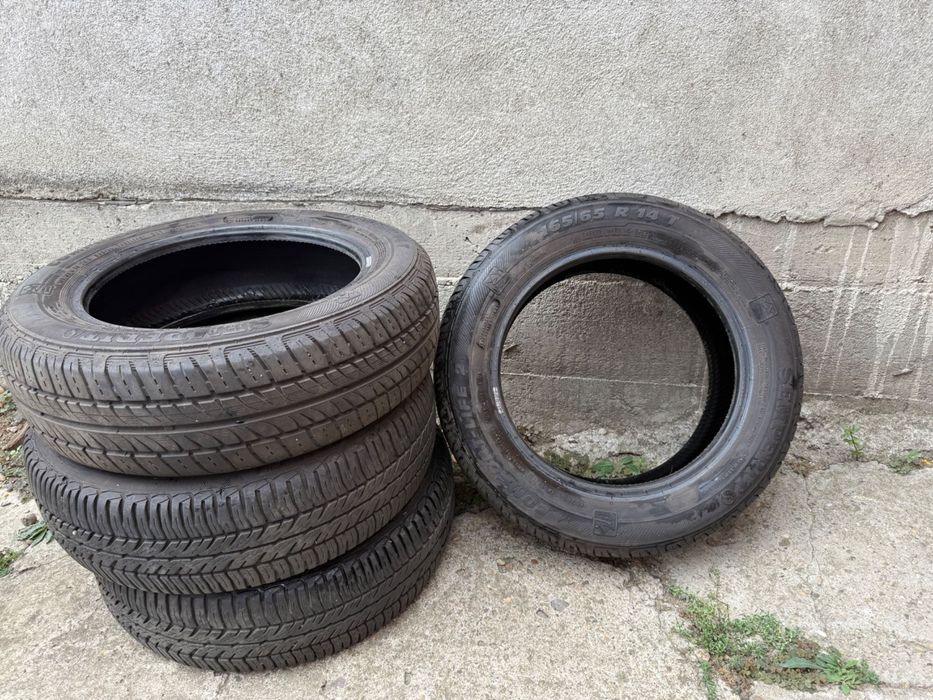 Anvelope / Cauciucuri 165/65R14 Semperit + Goodyear 4 bucăți