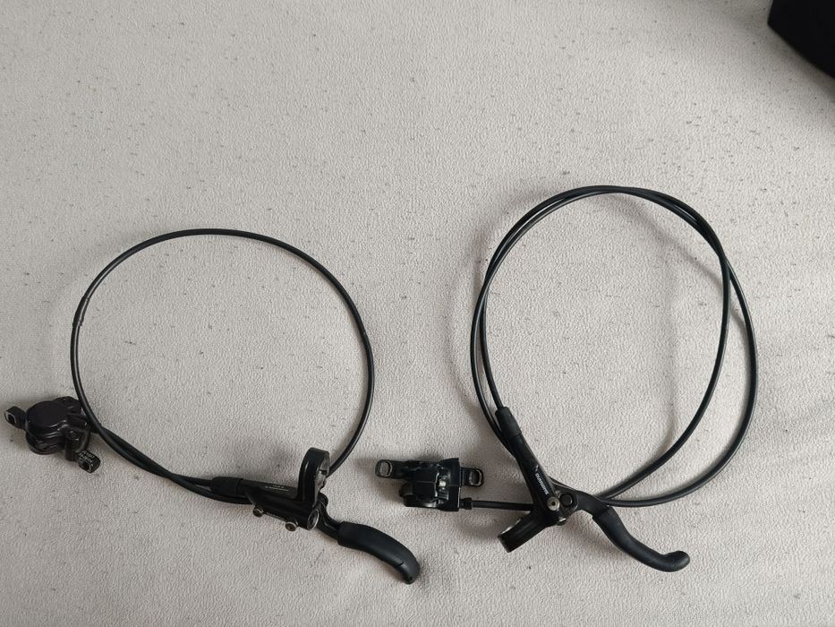 Frâne Shimano MT401+ etrier Tektro + discuri 160mm(full set)