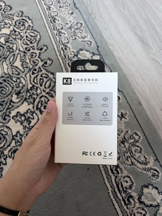 Петличка микрофон к8