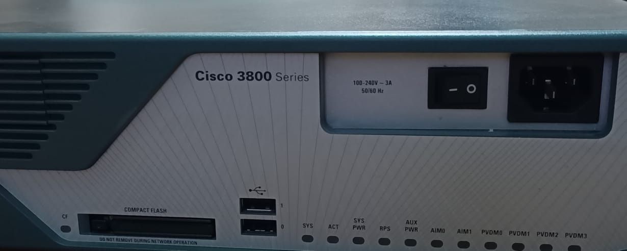 Маршрутизатор Cisco Series 3800
