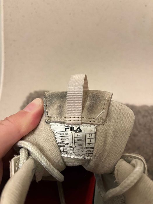 FILA обувки, бежаво / бяло