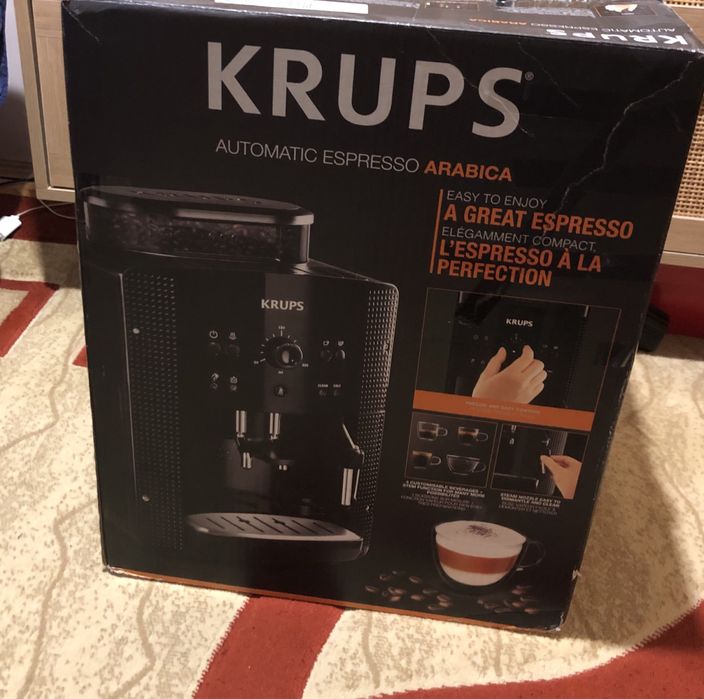 Nou! Expresor Krups automatic espresso arabica negru