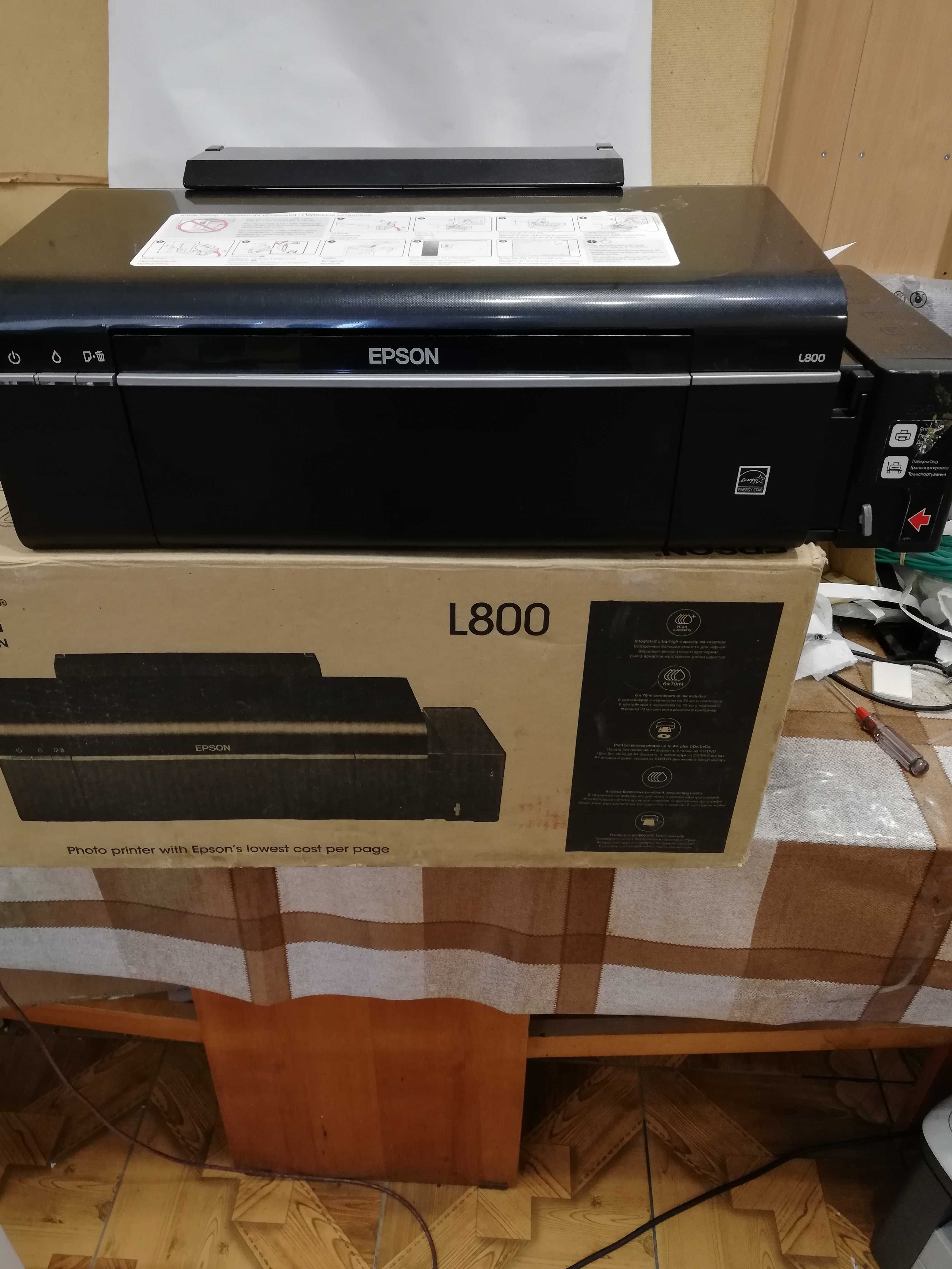 Продам принтер Epson L800