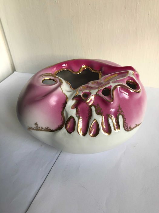 Suport portelan aranjament floral (Ikebana)