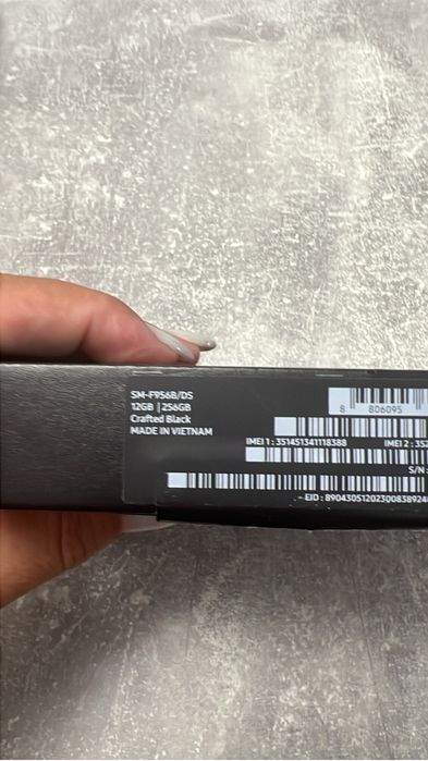 Samsung Galaxy Z Fold6 256gb black