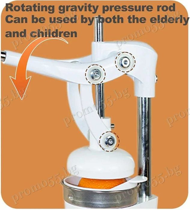 Чугунена Ръчна Цитрус Преса за Фреш Сокоизтисквачка за Цитруси