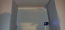 sterilizator uv alb-negru