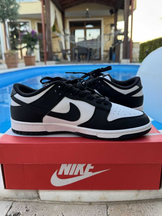 Nike Dunk Low Retro "Panda" 45 EUR Мъжки Кецове + Кутия