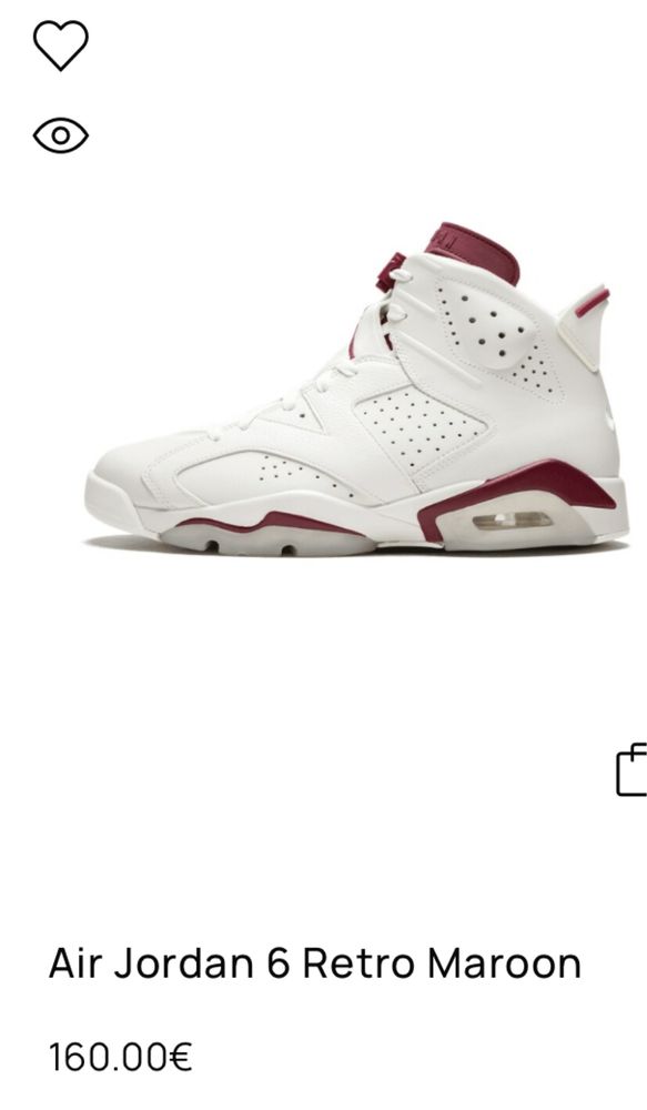 Nike Air Jordan 6 Retro  ( 42) Маратонки