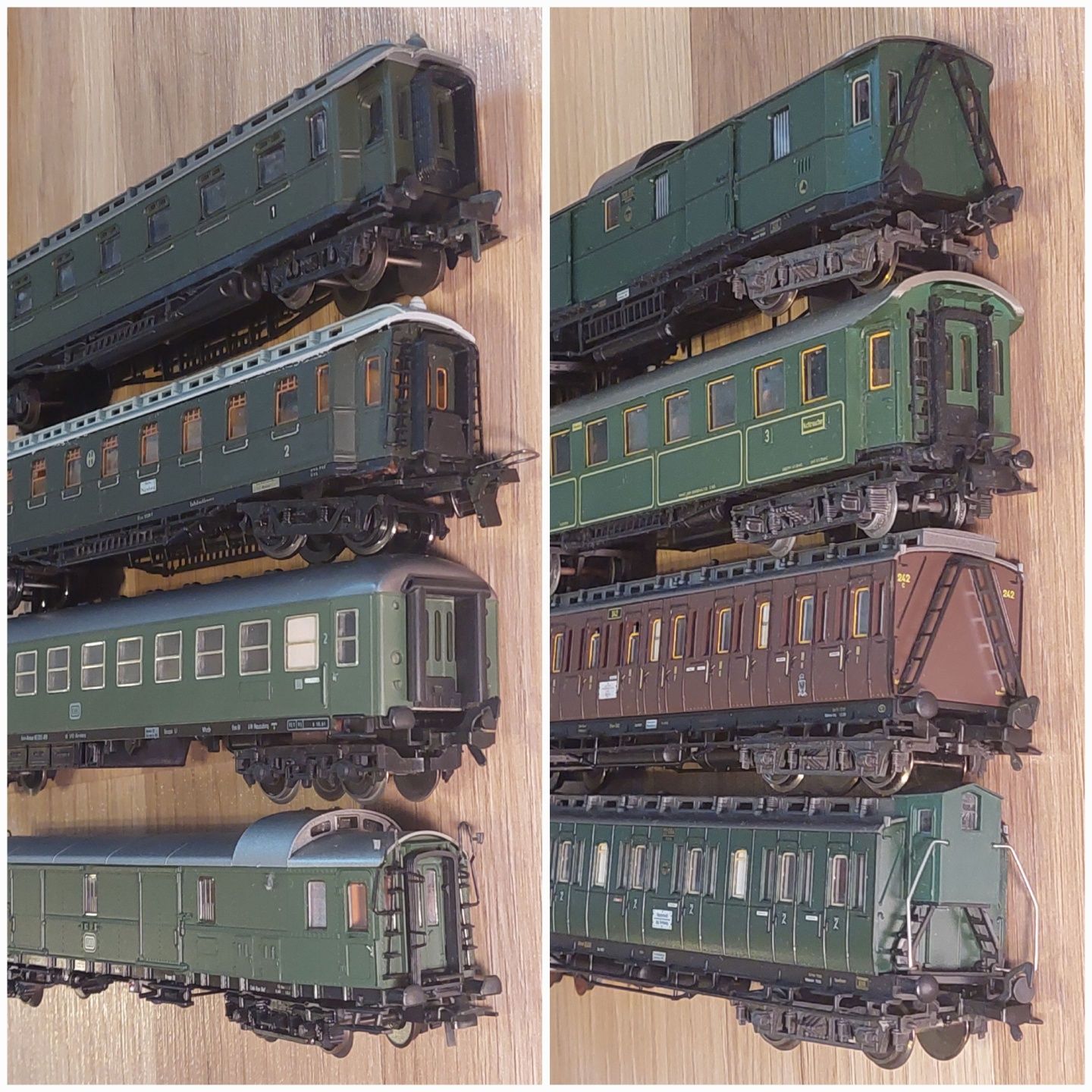 Vagoane călători H0 Roco, Maerklin, Fleischmann, epocile 1, 2, 3