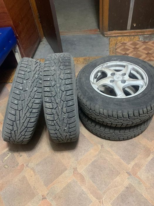 Продам диски с резиной r13