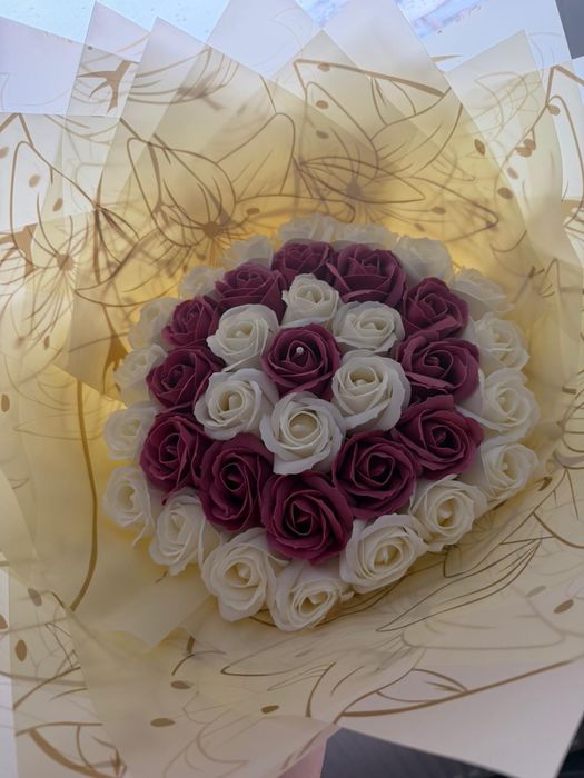 Vand buchet trandafiri de sapun