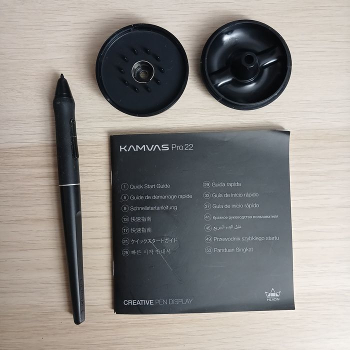 Tableta Grafica LCD Huion Kamvas Pro pen 22 . 48x27 cm . 55 cm diag