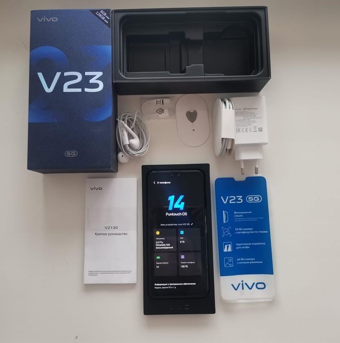 VIVO v23 5g в отличном состоянии