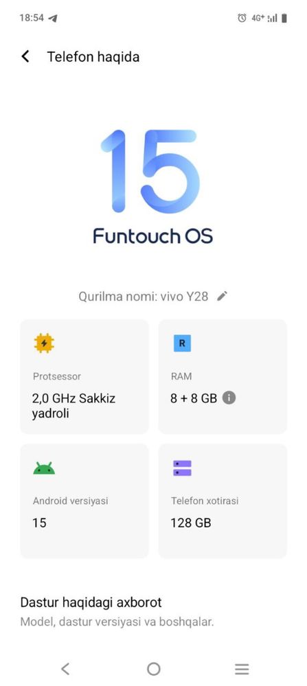 Vivo Y28 в отличном состоянии