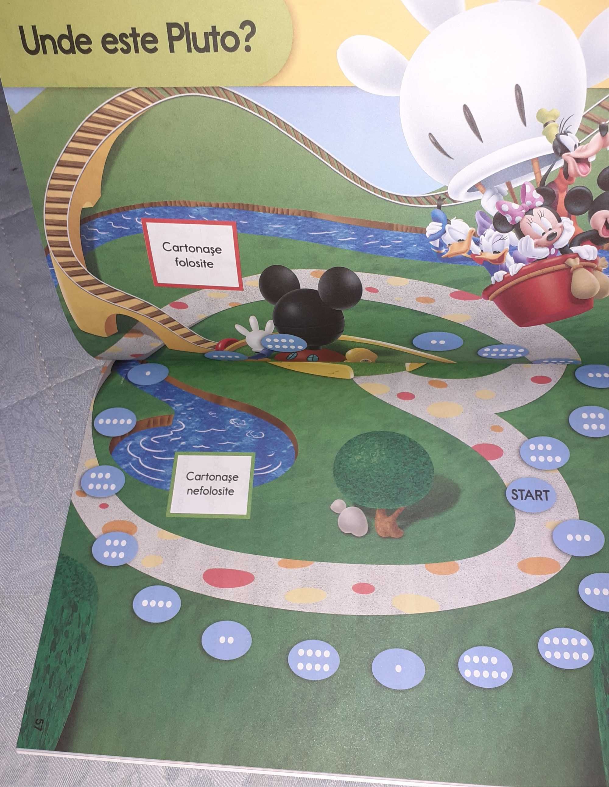 Carte noua activitati "Sa invatam numerele si numaratul cu Mickey"