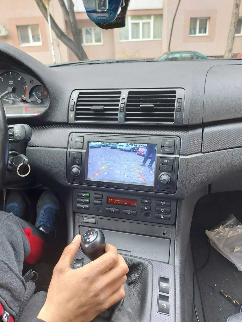Navigatie GPS Android BMW E46 - Android 14, CarPlay, Android Auto QLed