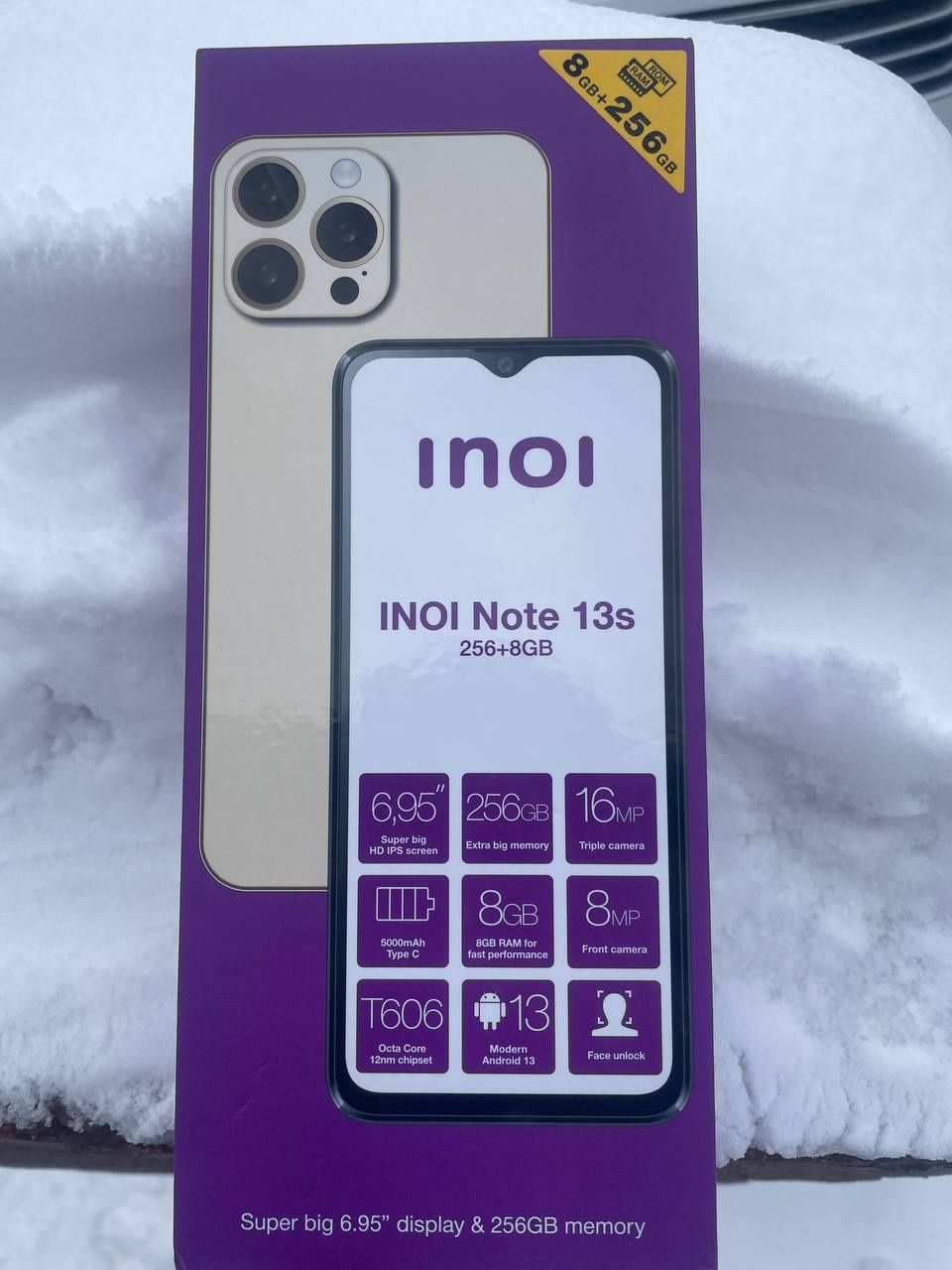 Inoi note 13 S 8/256 GB