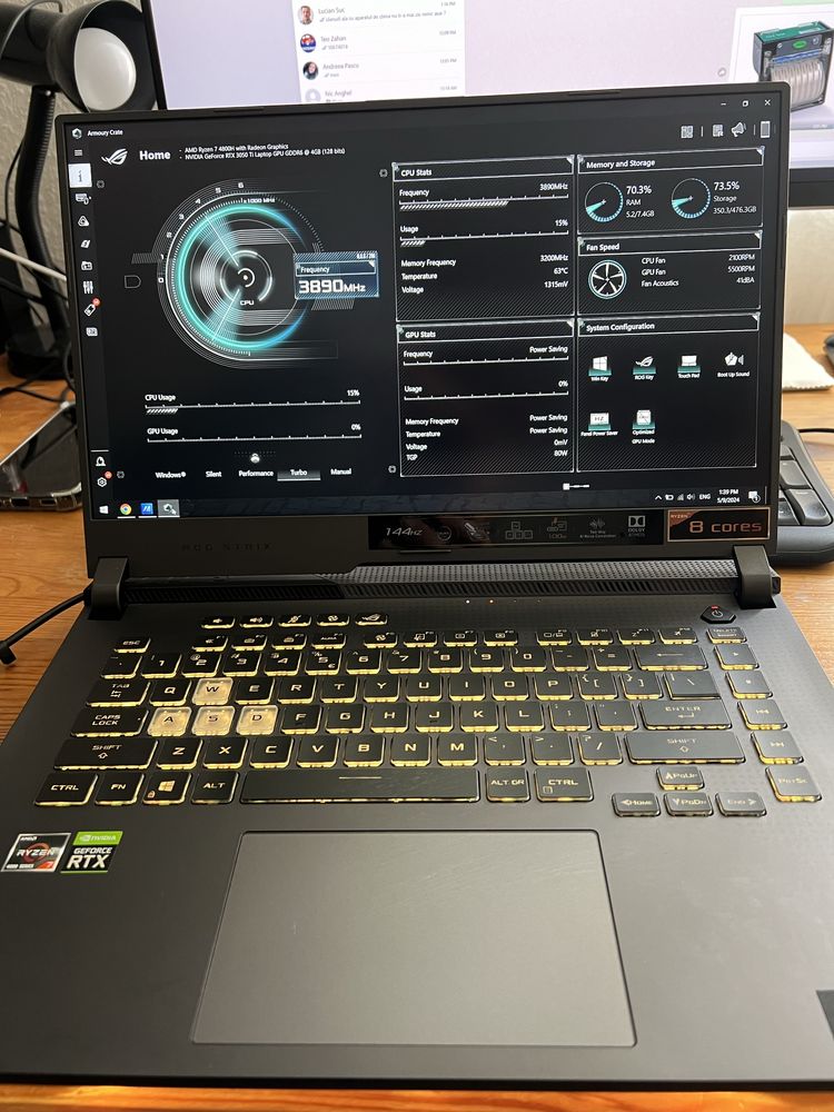 Laptopt Asus ROG Strix G15 G513IE 2021