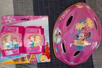 Каска, наколенки и налакътници Disney Princess за момиче