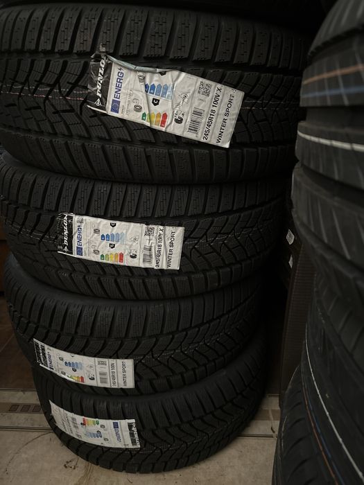 4бр.нови зимни гуми Dunlop Winter Sport 5 245/45/18 100V XL