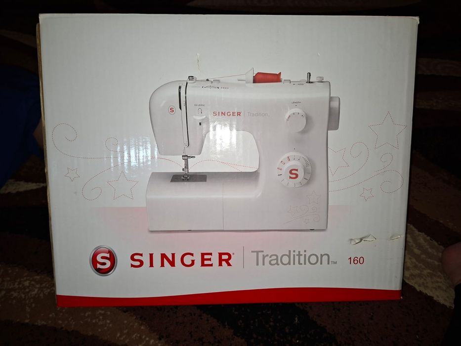 Masina de cusut SINGER Tradition 160, 1500imp/min, 10 programe, 70W