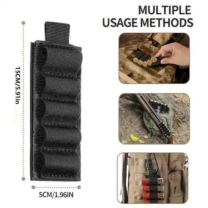 Паласка за патрони самозалепваща Лов, Еърсофт, Airsoft