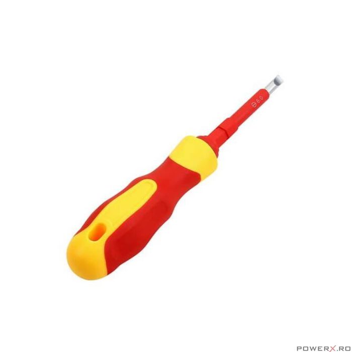 Set surubelnite izolate pentru electricieni, 14 bucati, Kraft