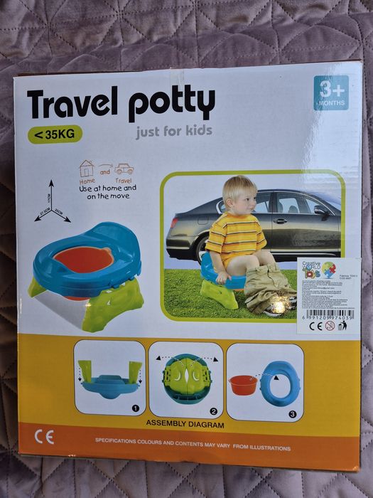 Travel potty 2 in 1, olita de calatorie