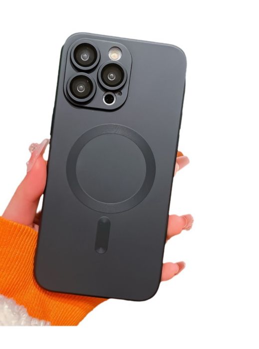 Iphone 16 16 PRO 16 PLUS 17 PRO MAX - Husa Magnetica Ultra Slim Neagra