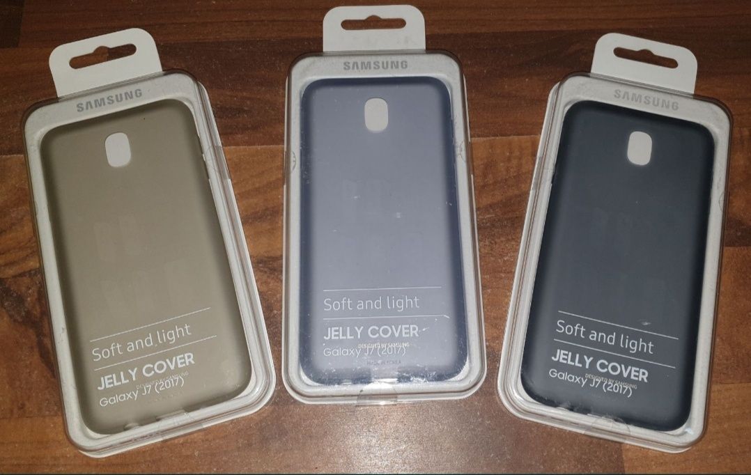 Husa silicon originala Samsung Jelly Cover Galaxy J7 2017 J730