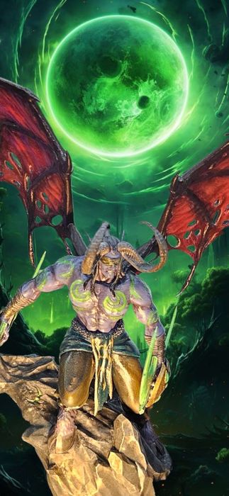 Vand figurine: Tyrael,Illidan,Iron Man,Lilith,Space Marine,Vhagar,etc