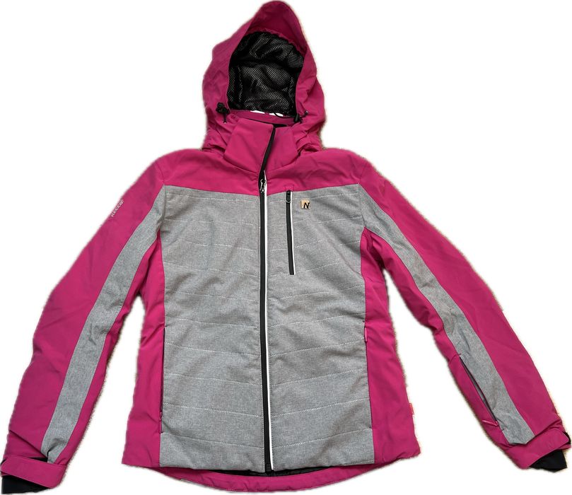 Costum de ski Nevica 10000 mm negru gri roz Recco L UK 12