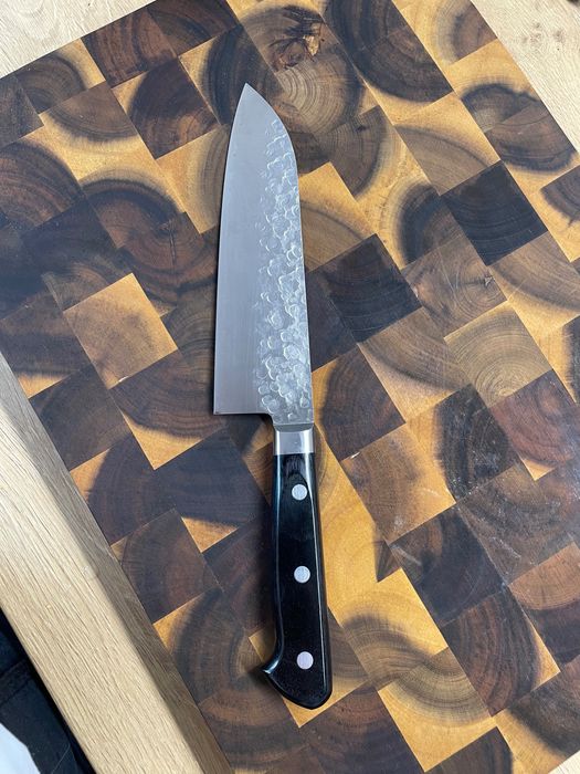 Японски нож сантоку 17 см vg10 стомана - Takamura