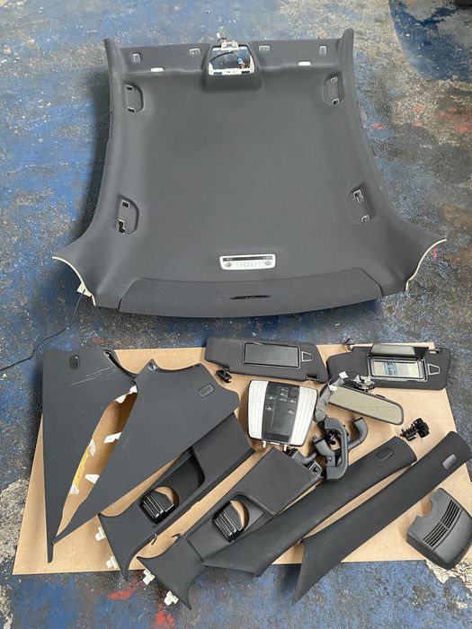 Plafon interior complet negru AMG Mercedes w212