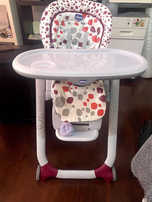 scaun de masa  pentru copii Chicco Polly