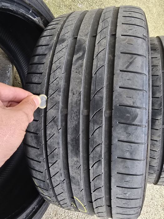 Продавам 4 гуми Continental SportContact 5 – 235/40 R18 95Y XL