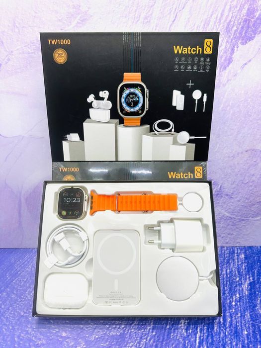 Смарт Часы Комплект С Зарядкой И Ремешками Полный Набор