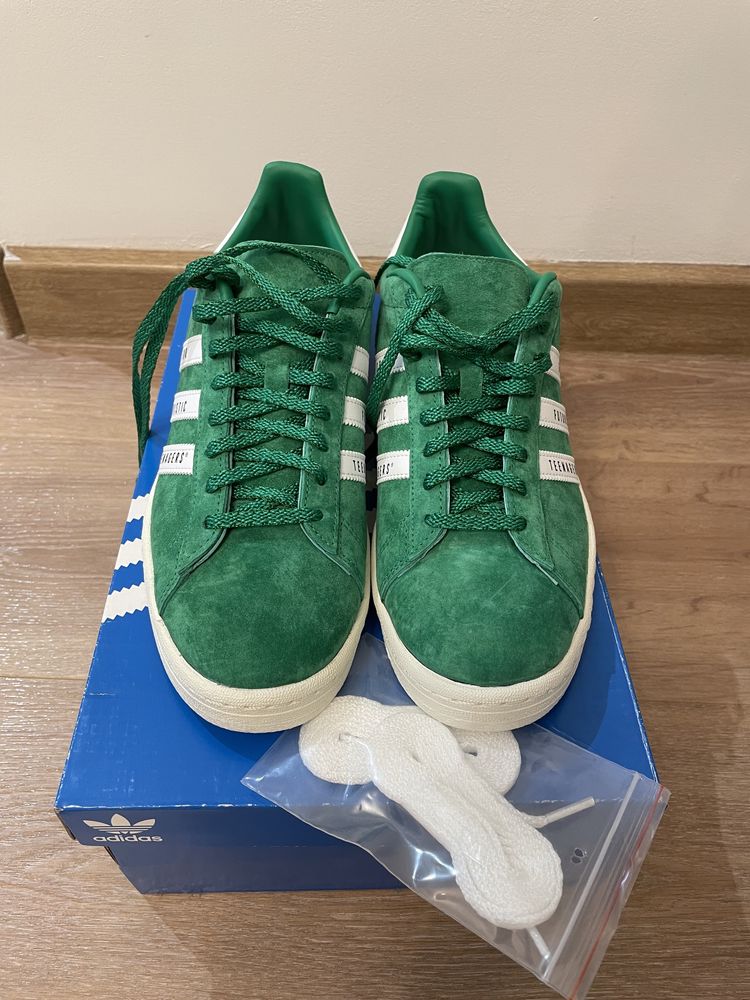 Кеды Adidas Originals. Серия Campus Green * Human made